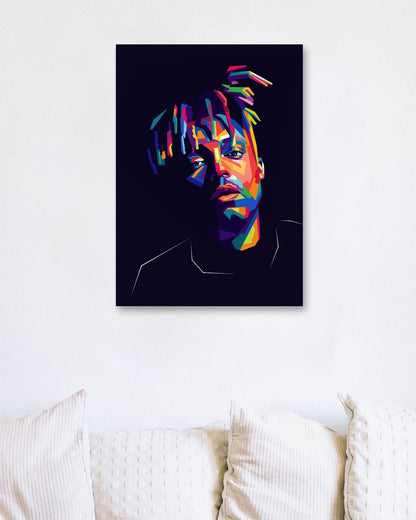 Juice Wrld Wpap Pop Art - @SiksisArt