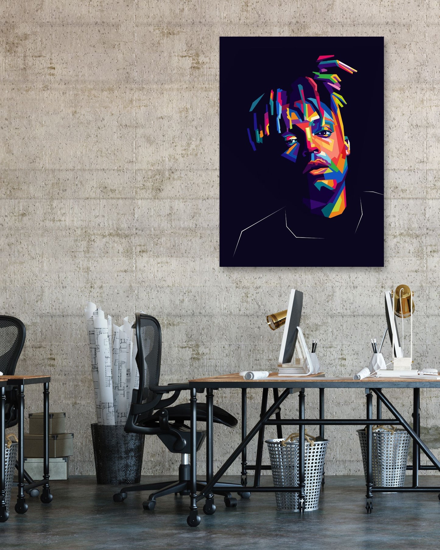 Juice Wrld Wpap Pop Art - @SiksisArt