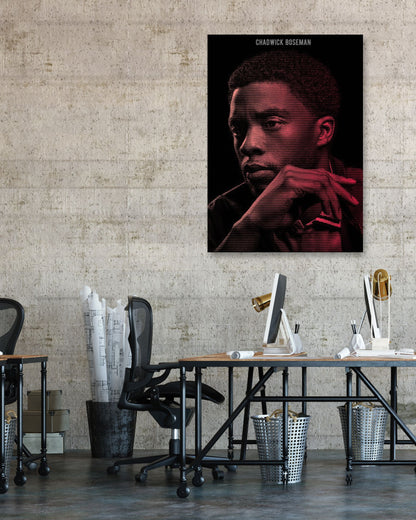 Chadwick Boseman - @MovieArt