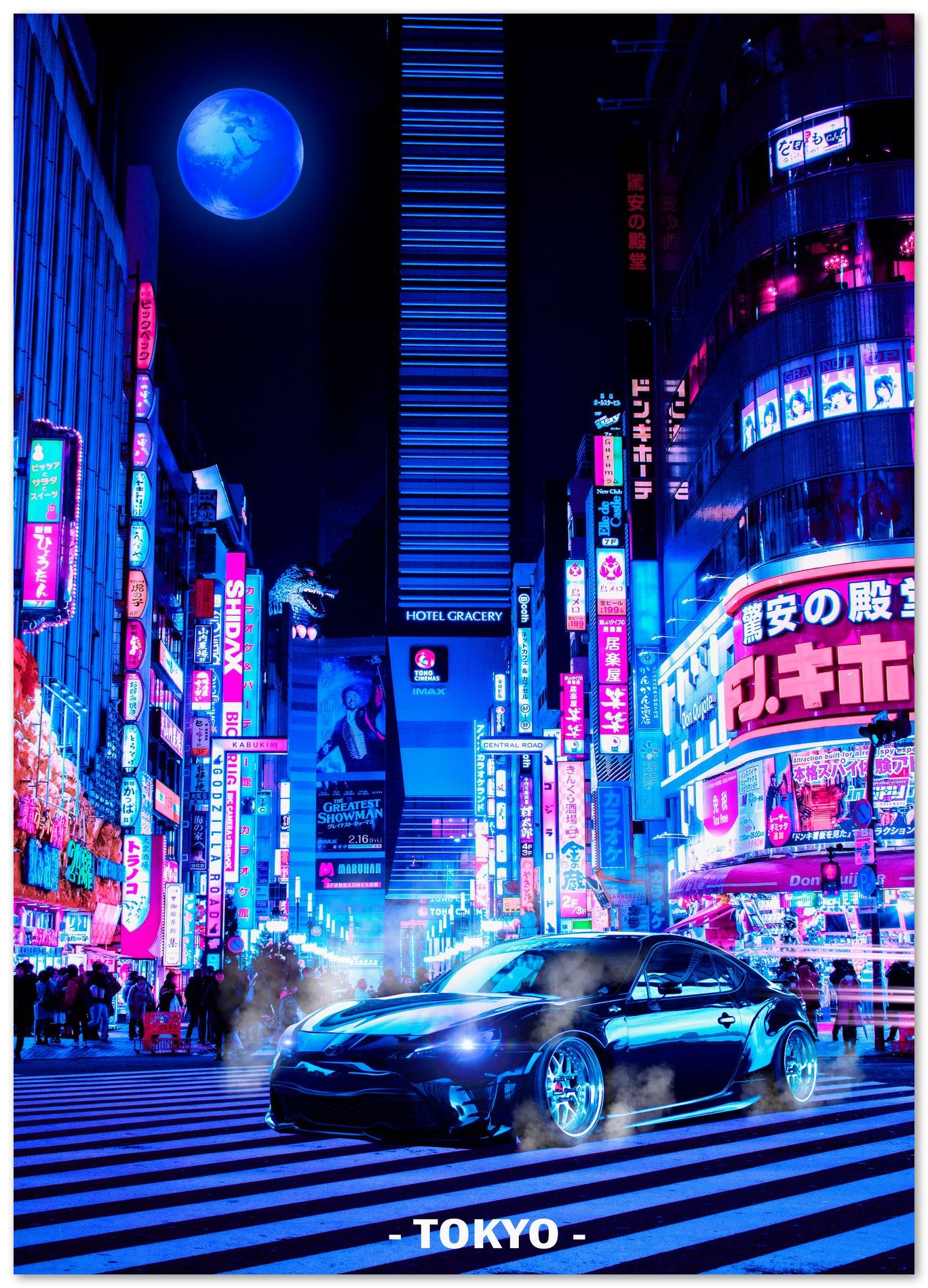 Tokyo Street Car 2077 Neon - @JeffNugroho