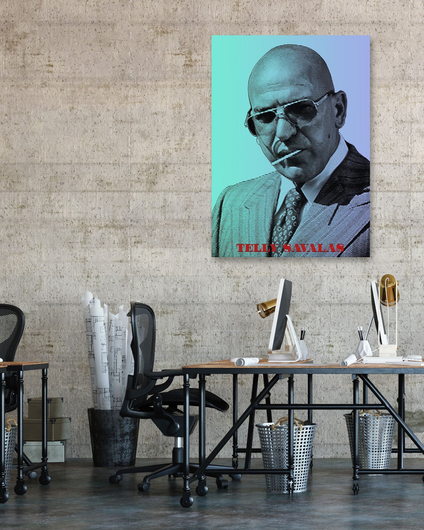 Telly Savalas - @MovieArt