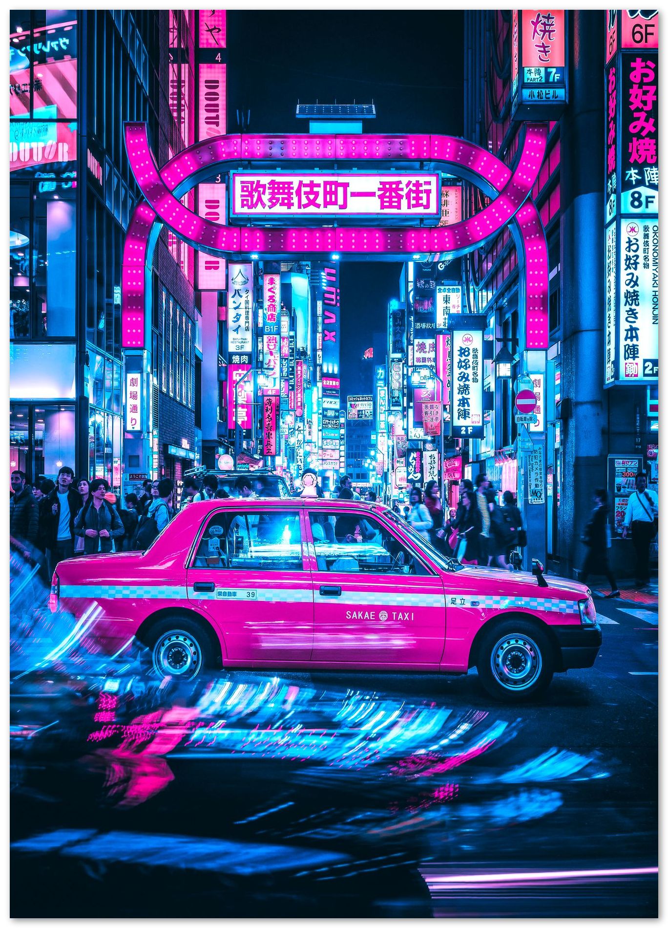 Tokyo Street Neon Aesthetic - @JeffNugroho