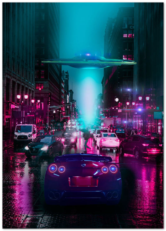 UFO City 2077 Neon - @JeffNugroho