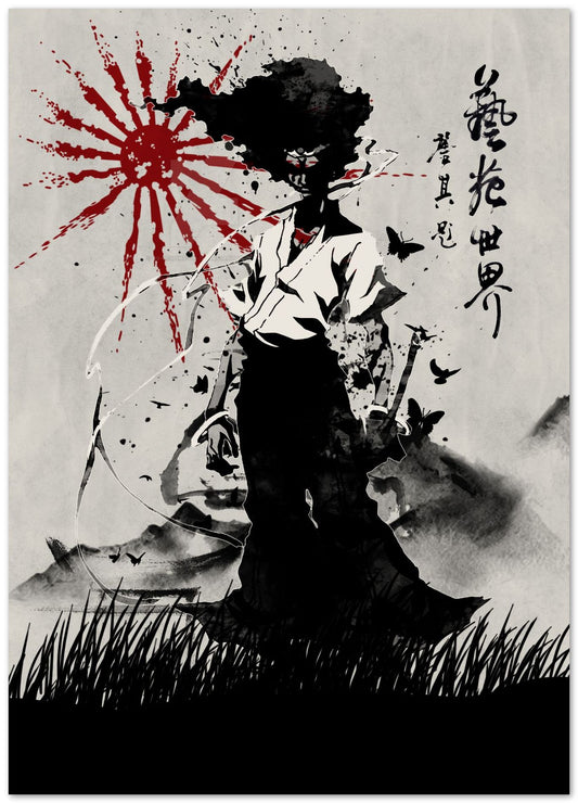 Afro samurai - @RezekiArt