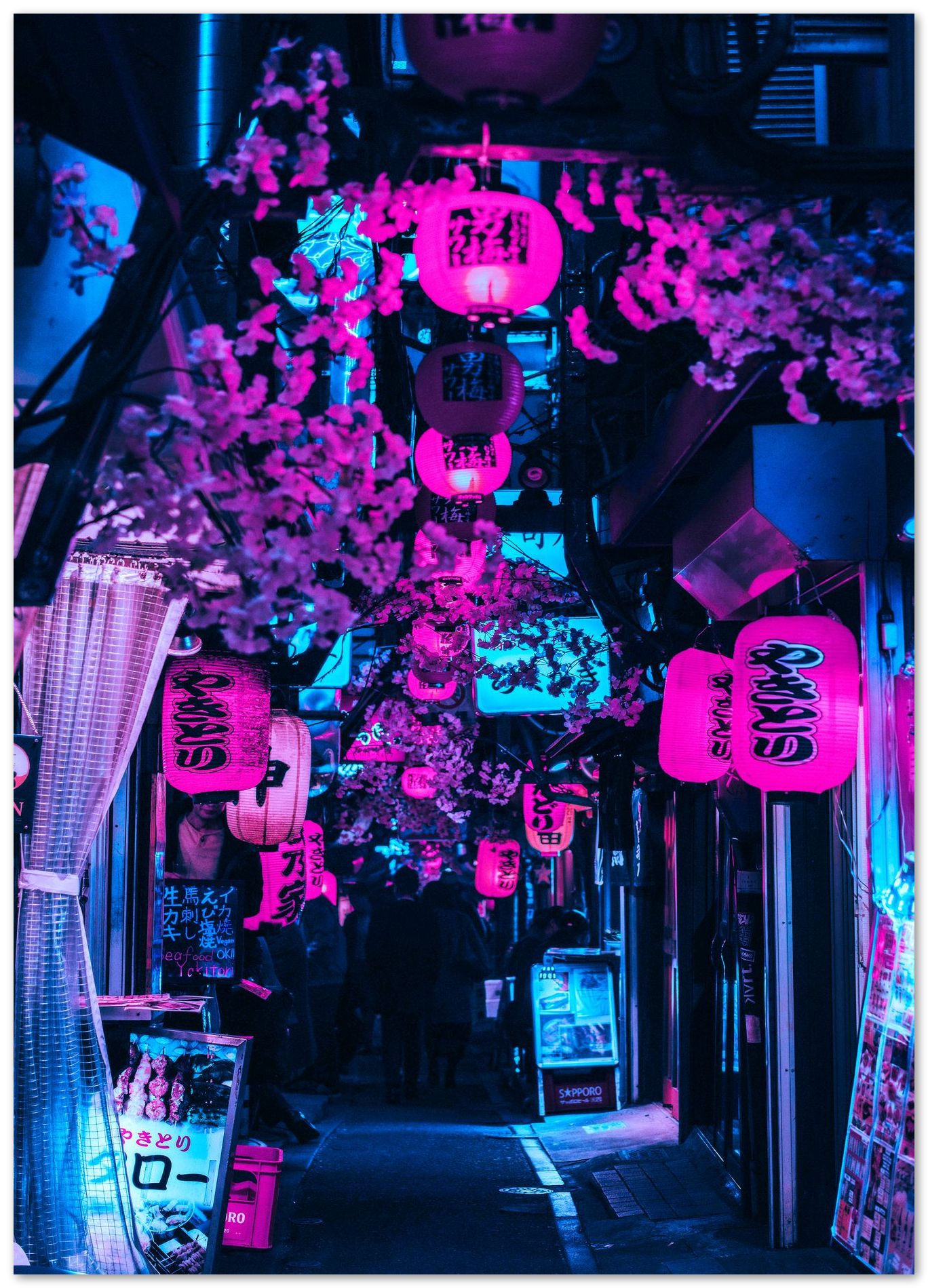 Tokyo Street Aesthetic Neon 2 - @JeffNugroho
