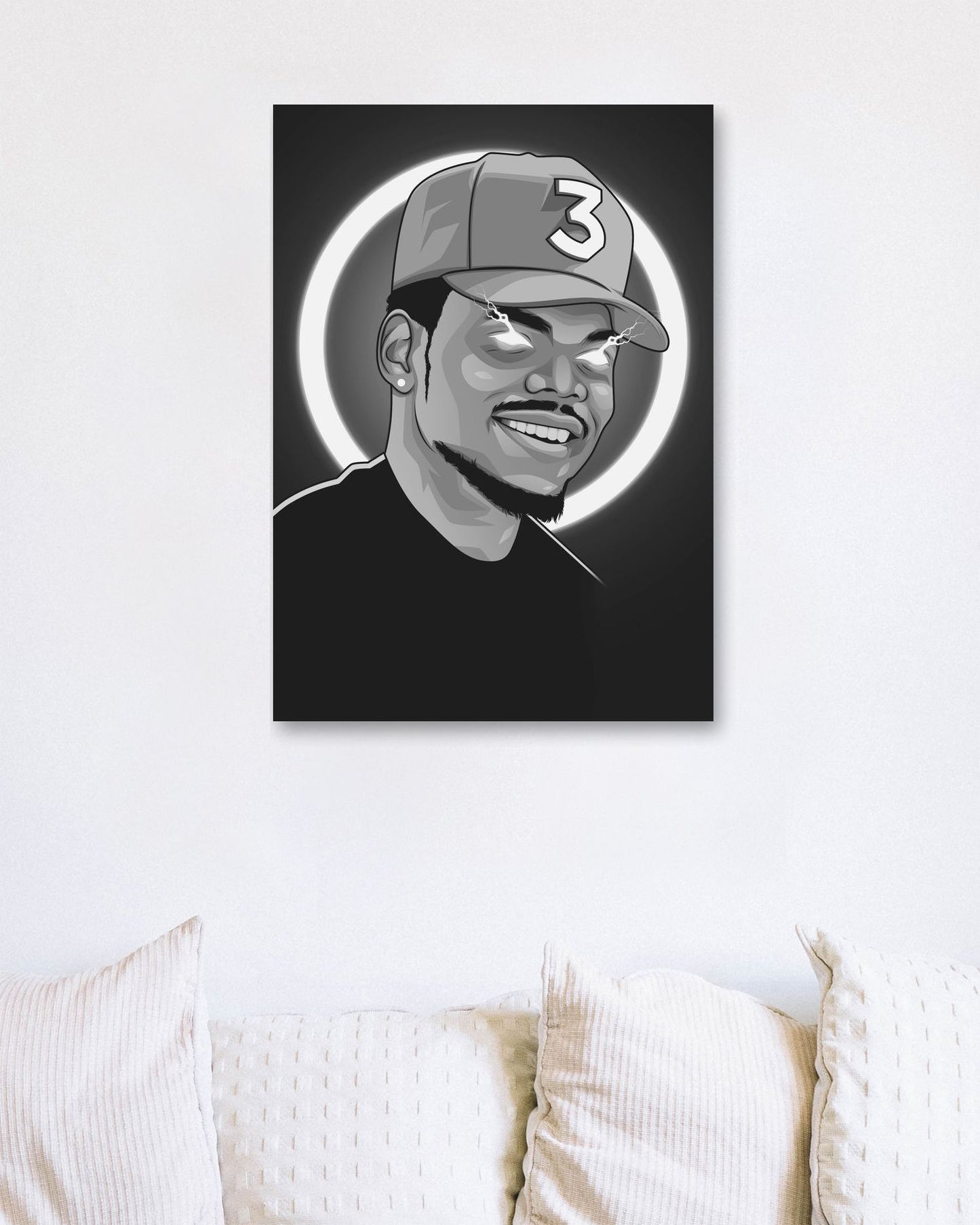 Chance the Rapper BnW - @ColorizeStudio