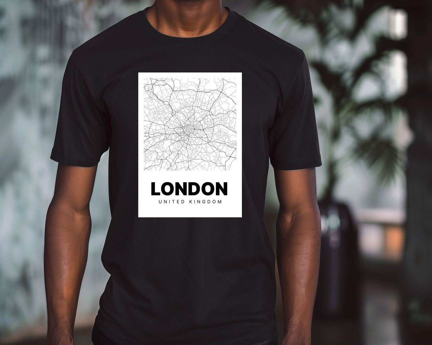 Minimalist London Map - @VickyHanggara