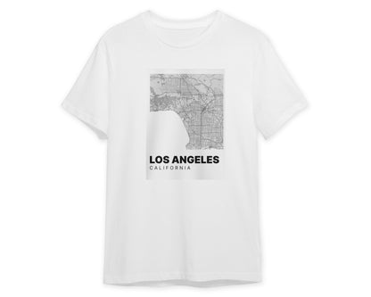 Minimalist Los Angeles Map - @VickyHanggara