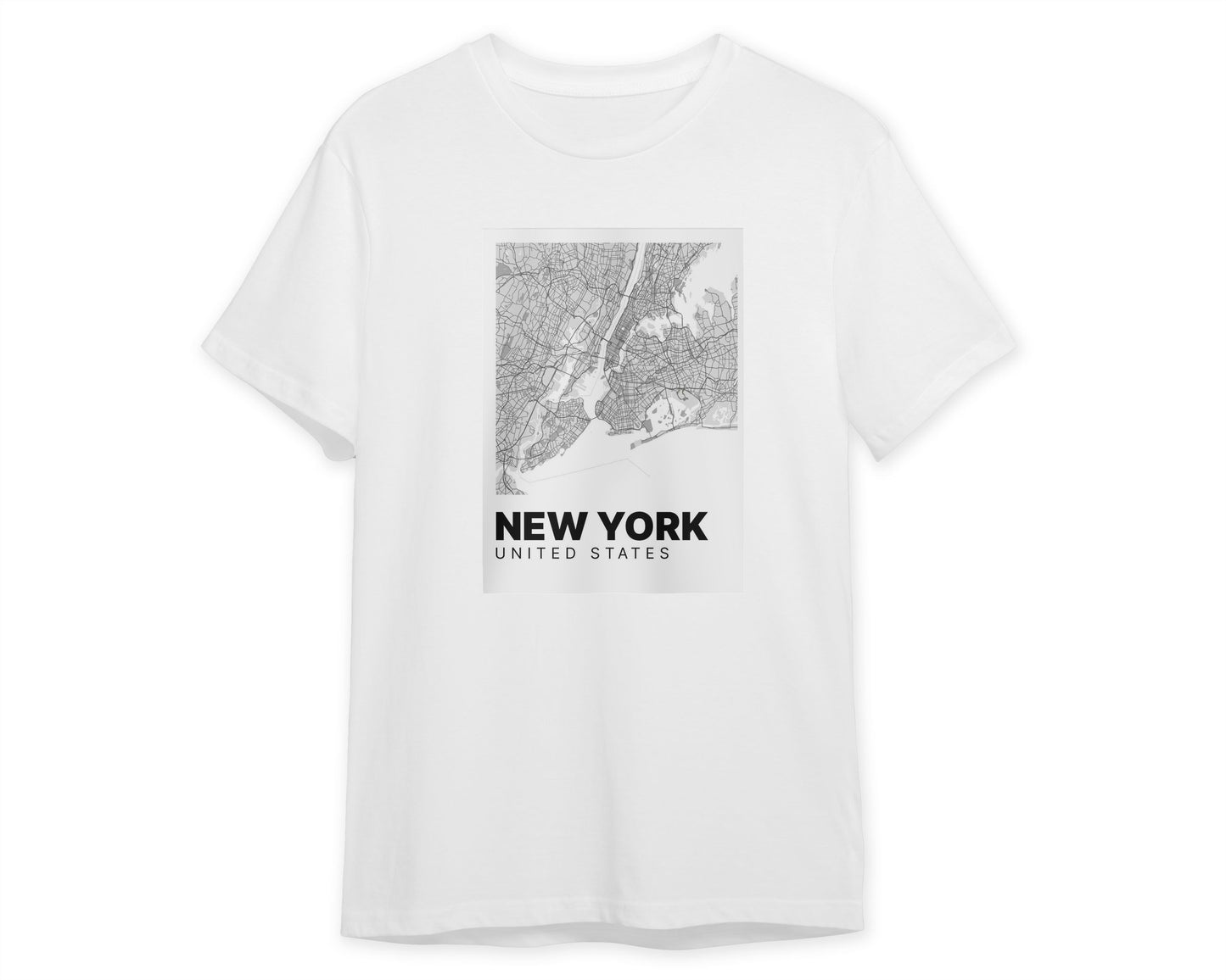 Minimalist New York Map - @VickyHanggara