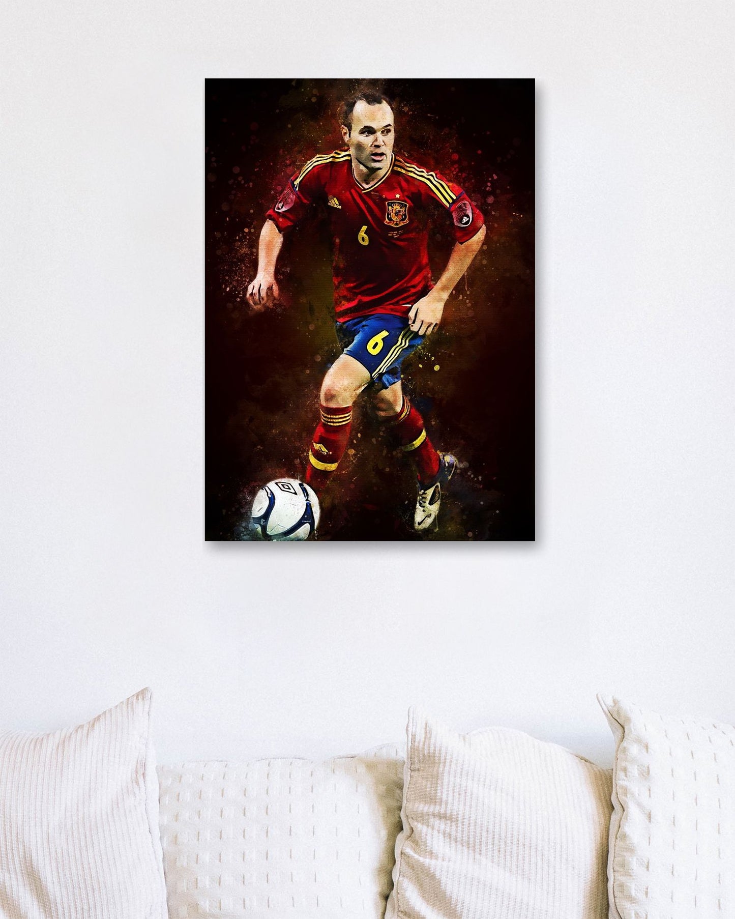 Splatter by AndrÃ©s Iniesta - @4147_design