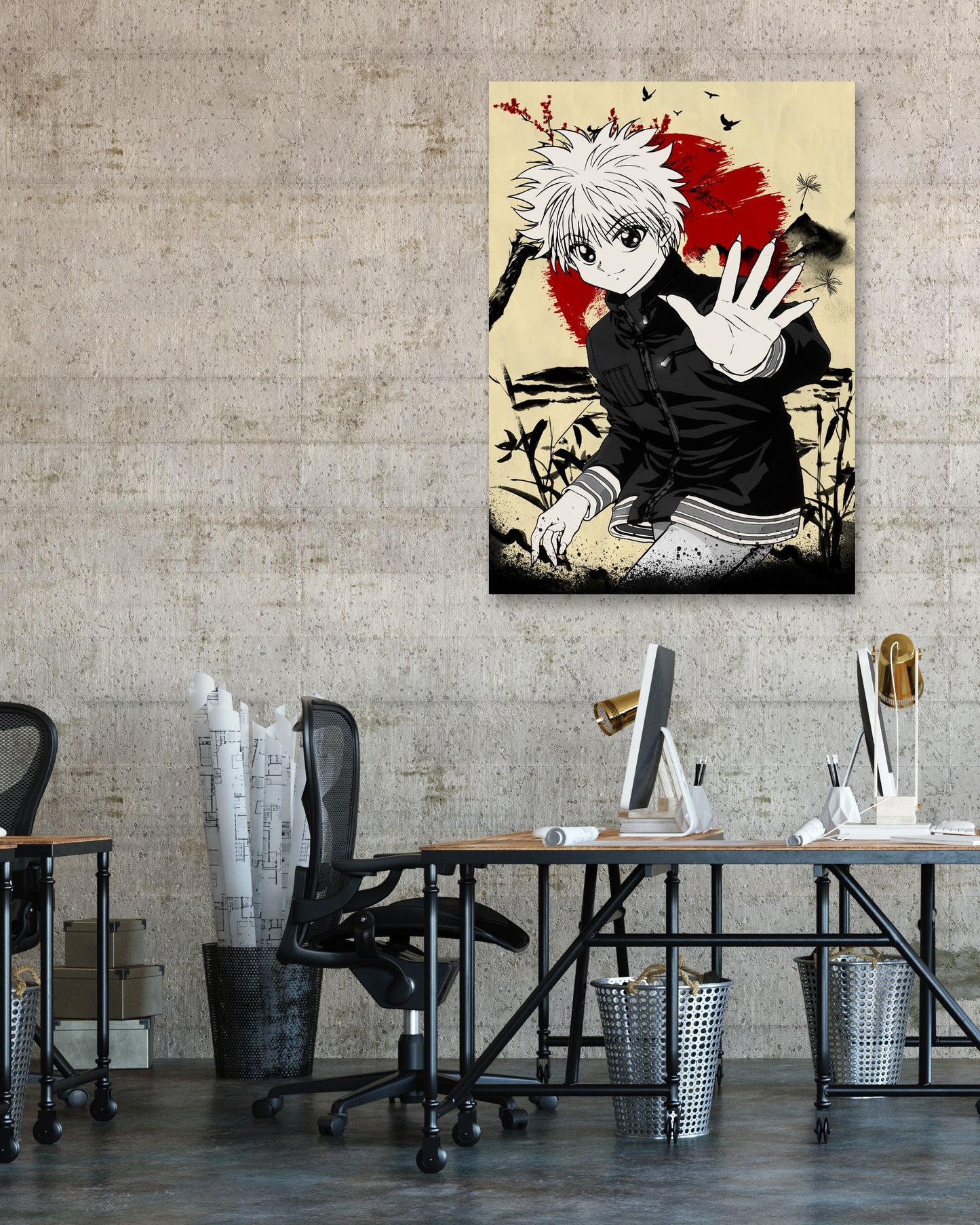 Killua Z Family Hunter - @ArtCreative