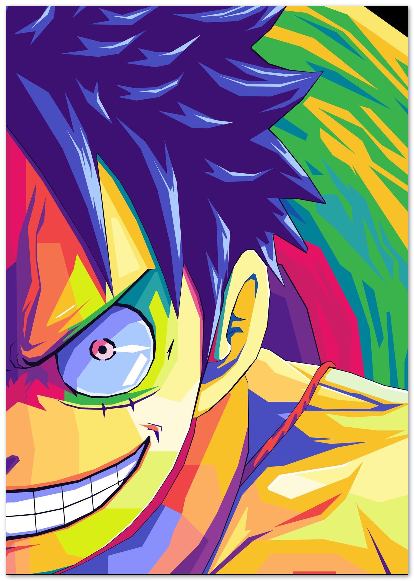 LUFFY WPAP POP ART - @hikenthree