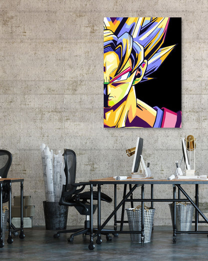 GOKU WPAP POP ART - @hikenthree