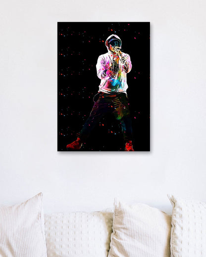 Eminem abstract colorful - @SanDee15