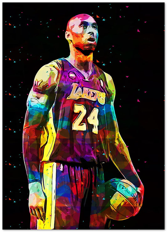 Kobe Bryant  - @ColorfulArt