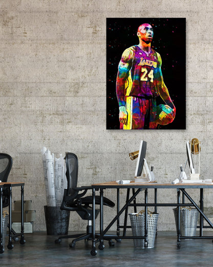 Kobe Bryant  - @ColorfulArt