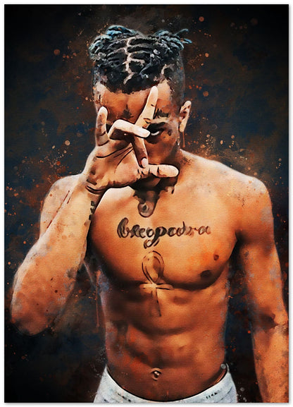 Splatter by xxx tentacion - @4147_design