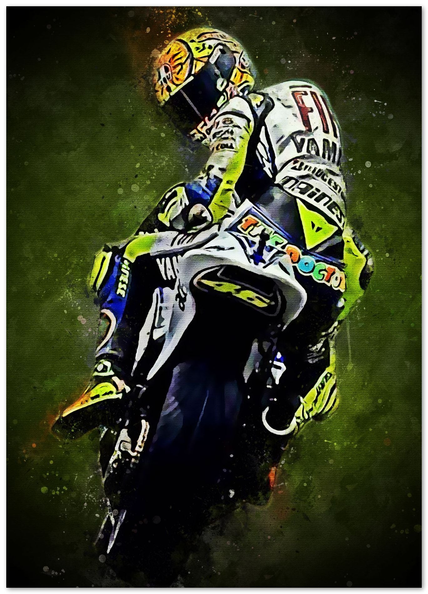 Splatter by Valentino Rossi new - @4147_design