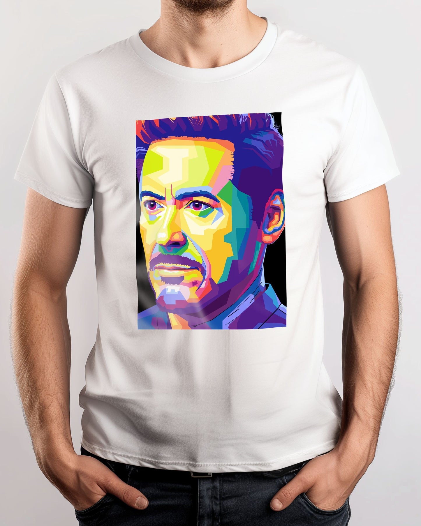 TONY STARK WPAP POP ART - @hikenthree