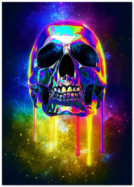 colorful skull - @egisyaputra