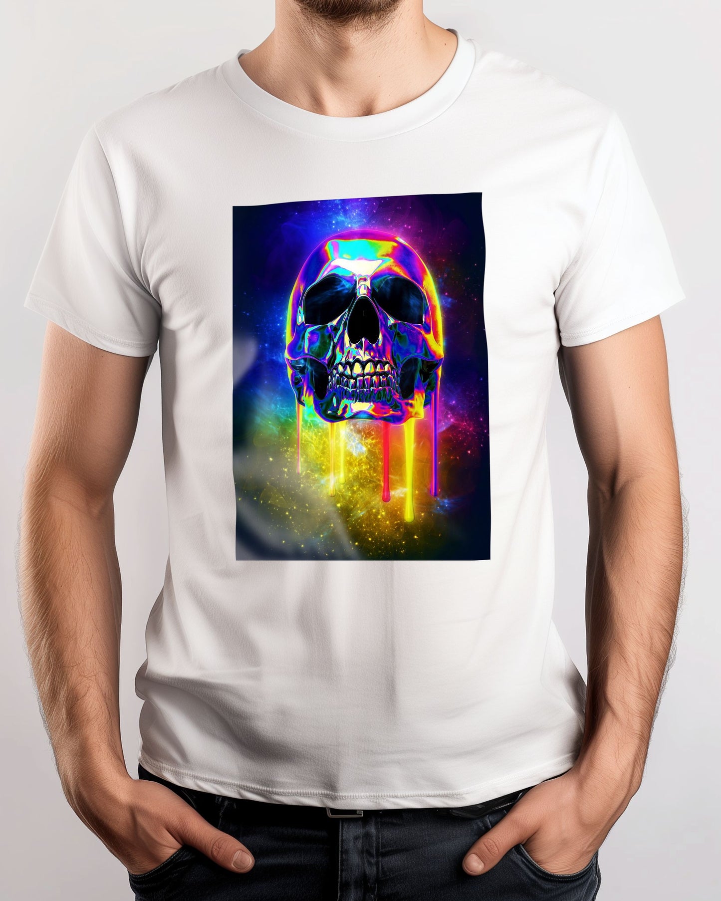 colorful skull - @egisyaputra