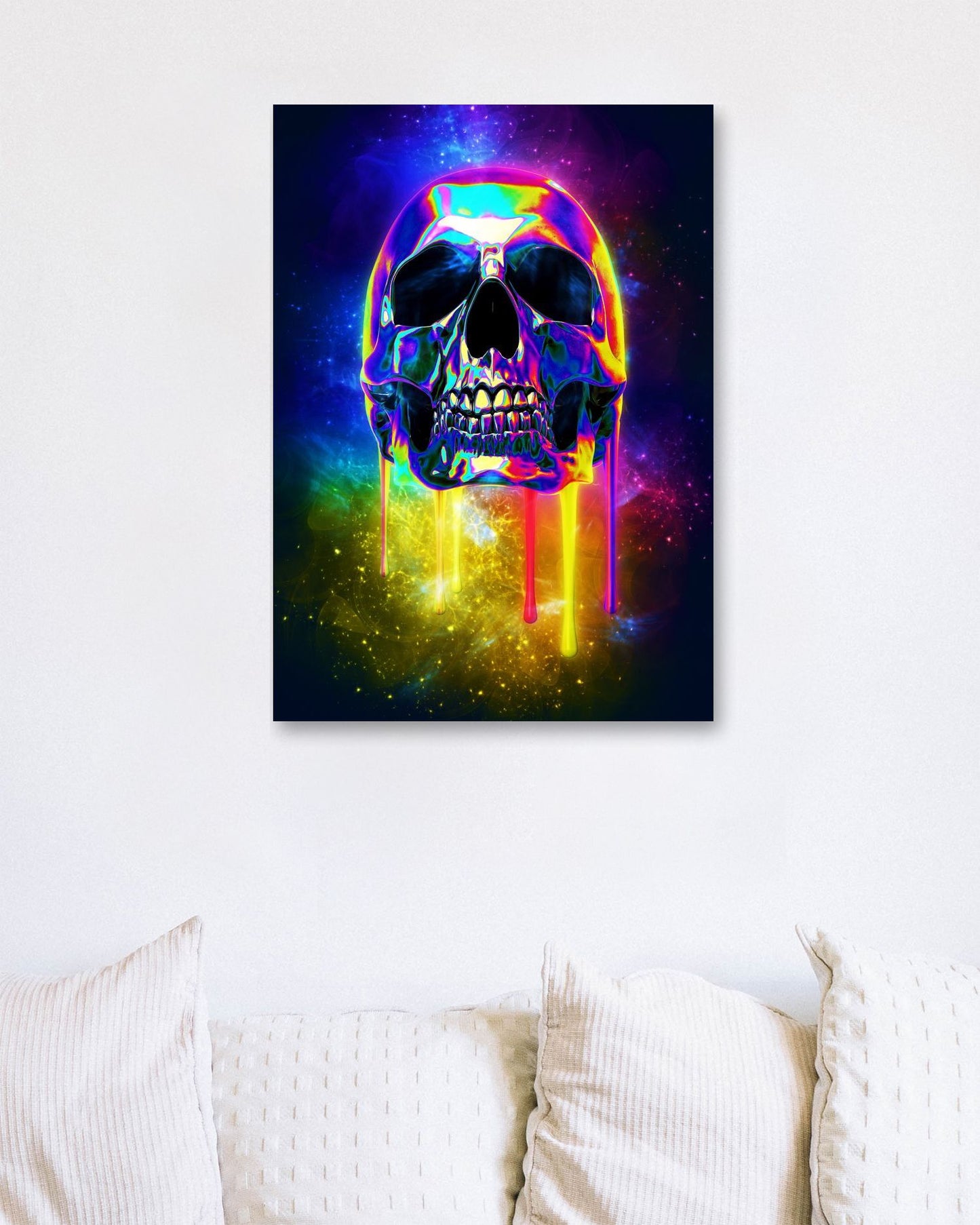 colorful skull - @egisyaputra