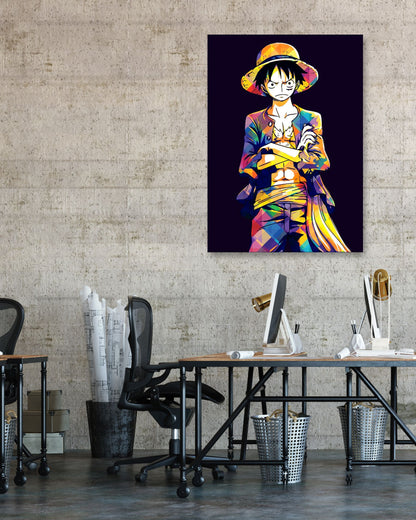 Monkey D Luffy - @ColorfulArt