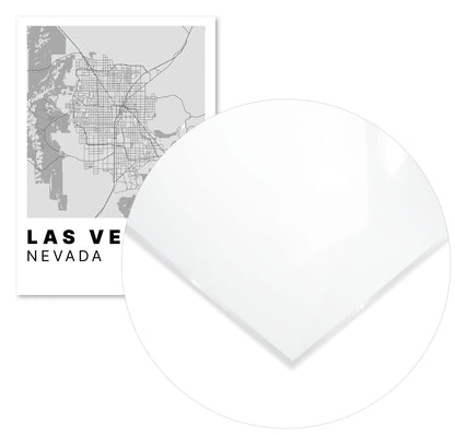 Minimalist Las Vegas Map - @VickyHanggara