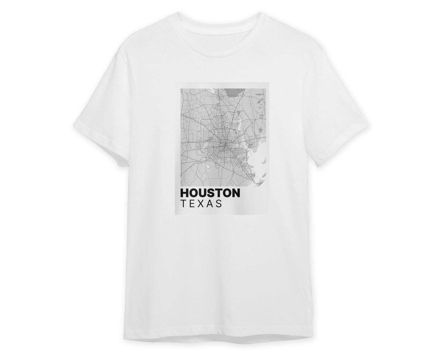 Minimalist Houston Map - @VickyHanggara