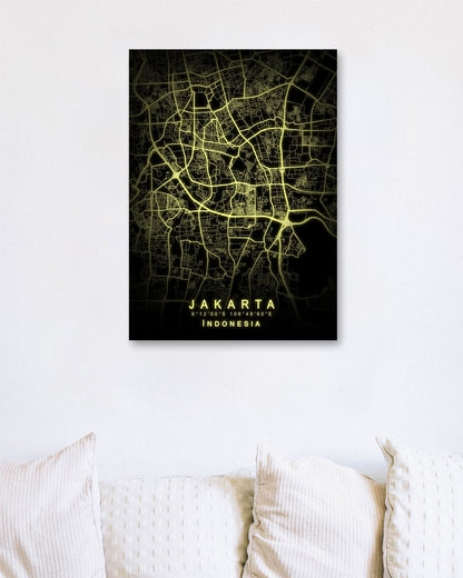 Jakarta Indonesia Gold - @GreyArt