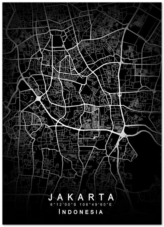 Jakarta Indonesia Black White - @GreyArt