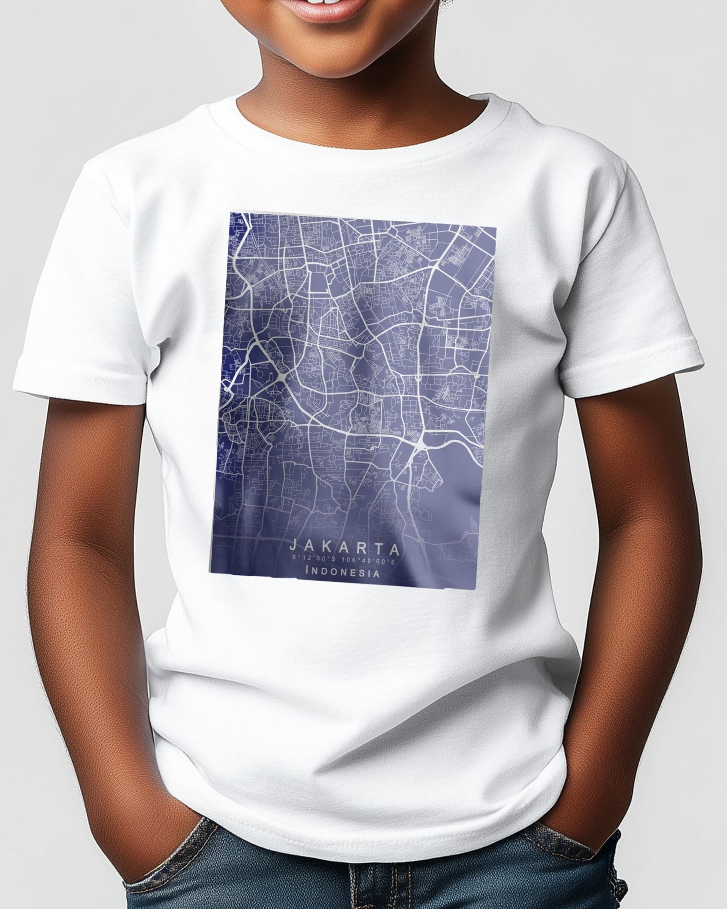 Jakarta Indonesia Blueprint - @GreyArt