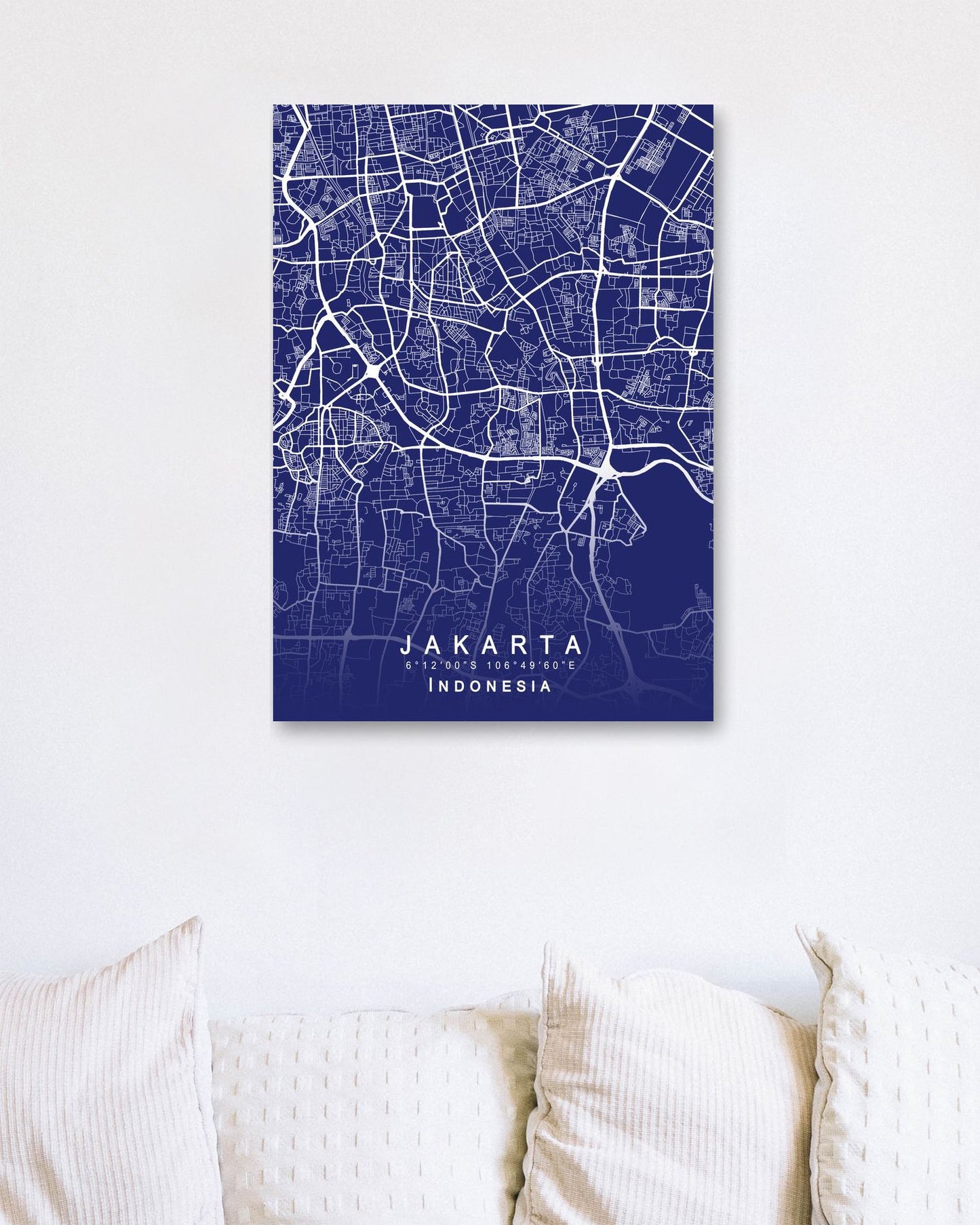Jakarta Indonesia Blueprint - @GreyArt