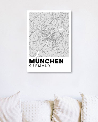 Munchen Map - @VickyHanggara