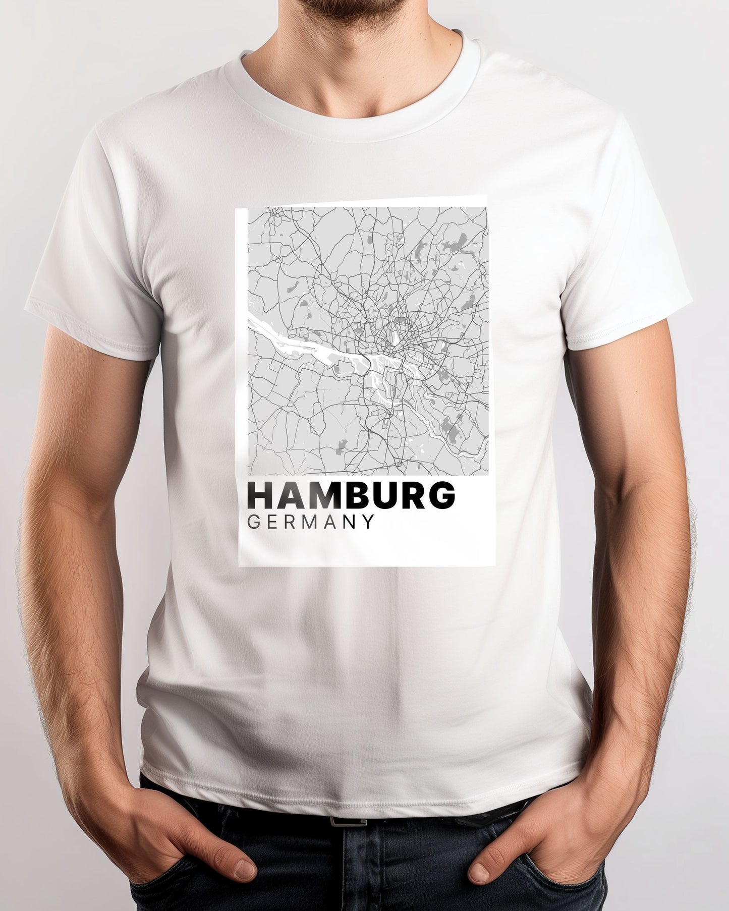 Hamburg Map - @VickyHanggara