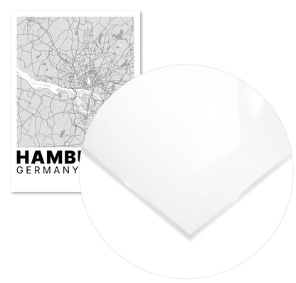 Hamburg Map - @VickyHanggara