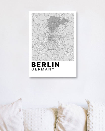 Berlin Map - @VickyHanggara