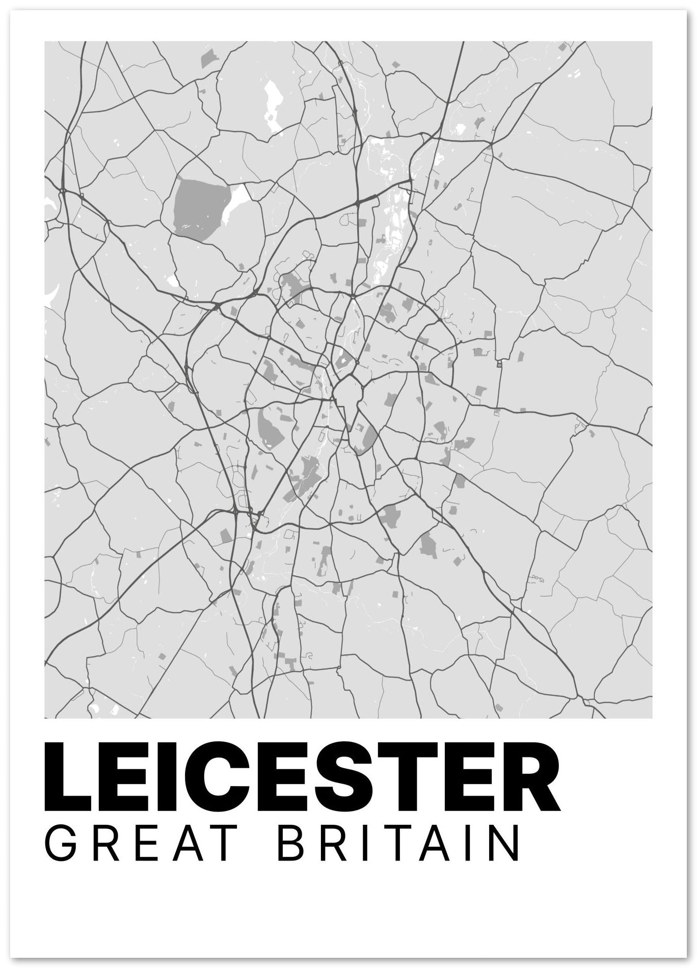 Leicester Map - @VickyHanggara