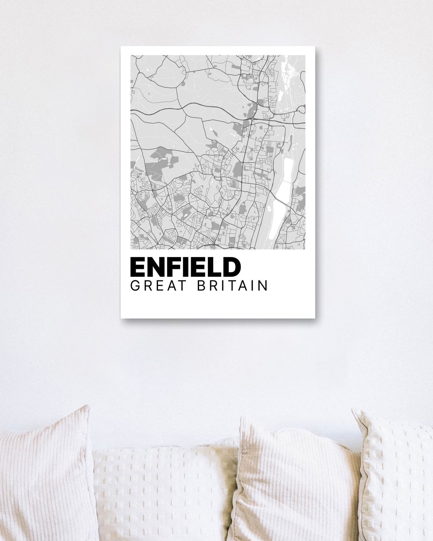 Enfield Map - @VickyHanggara