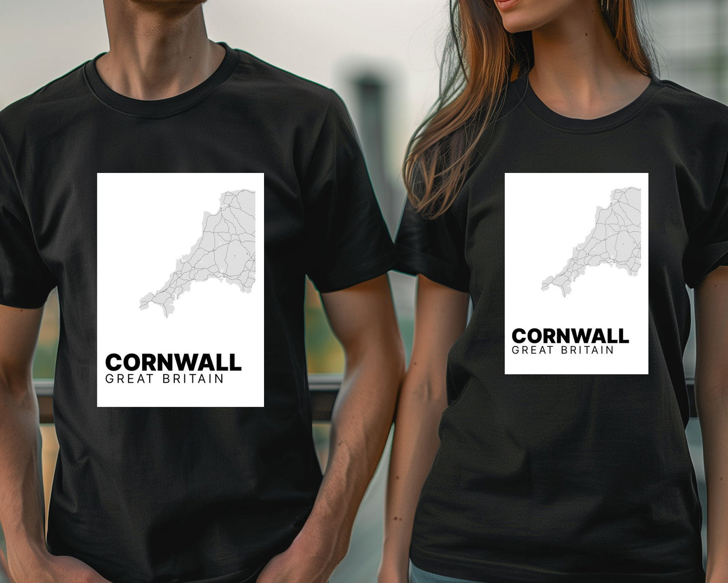 Cornwall Map - @VickyHanggara