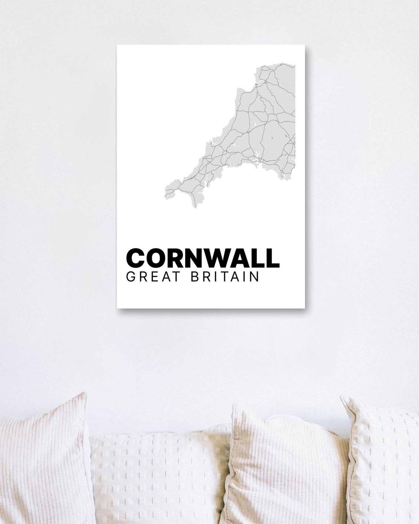 Cornwall Map - @VickyHanggara