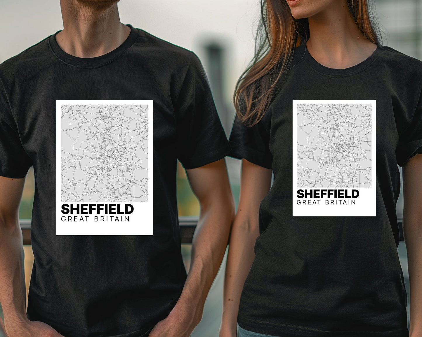Sheffield Map  - @VickyHanggara