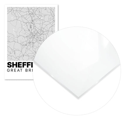 Sheffield Map  - @VickyHanggara