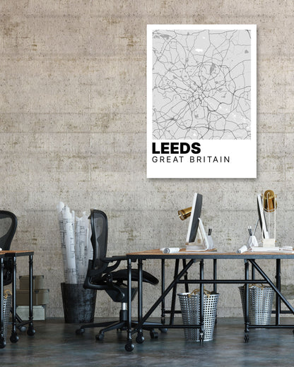 Leeds Map - @VickyHanggara