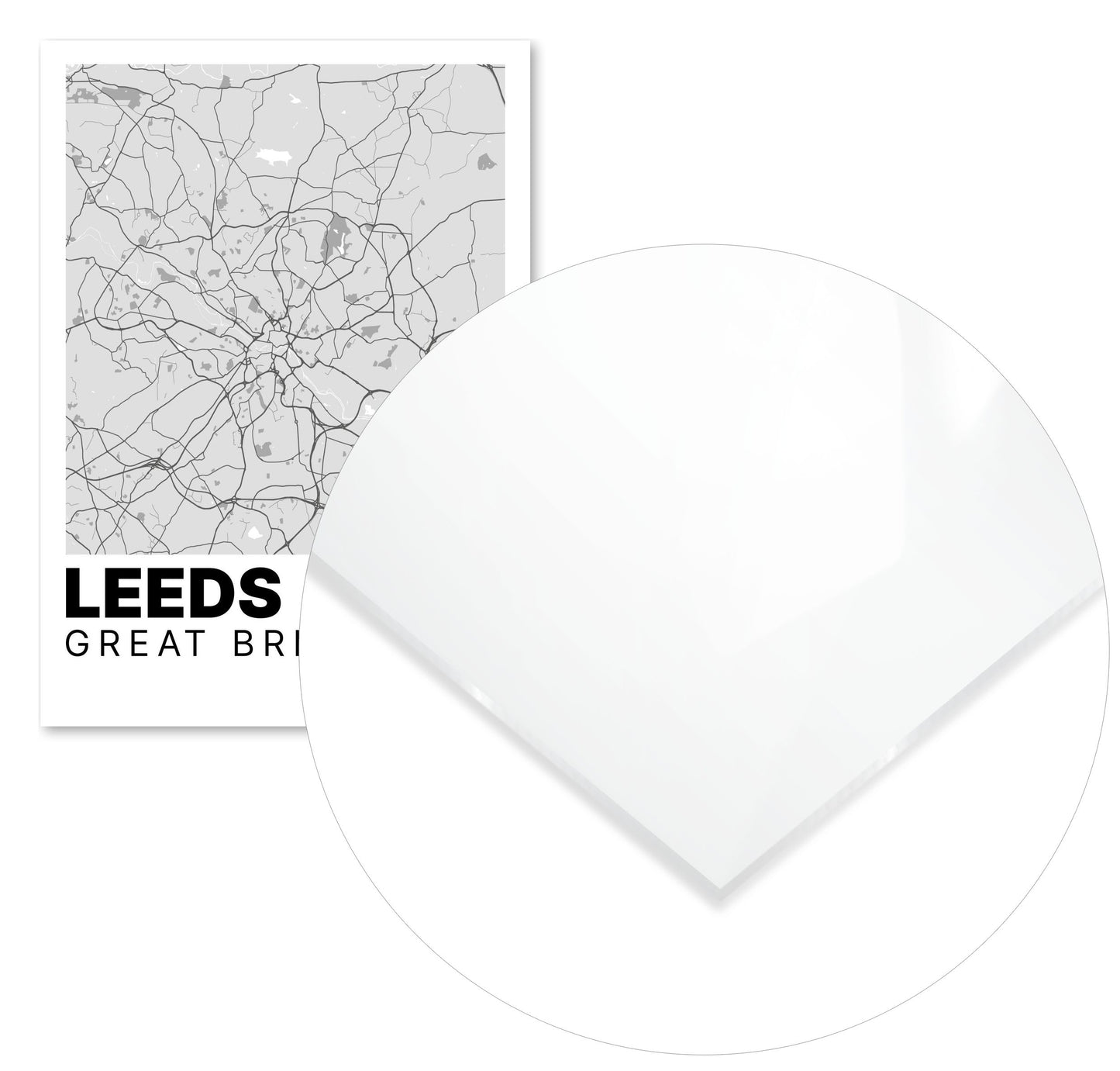 Leeds Map - @VickyHanggara