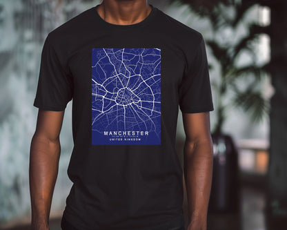 Manchester Map Blueprint - @GreyArt