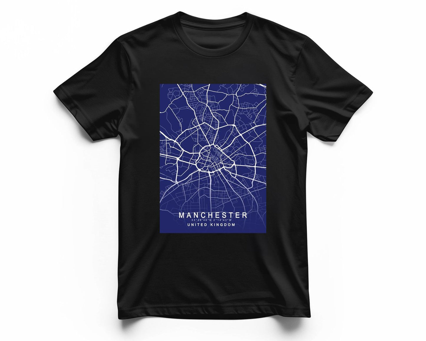 Manchester Map Blueprint - @GreyArt