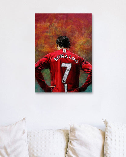 Cristiano Ronaldo art - @Baracca
