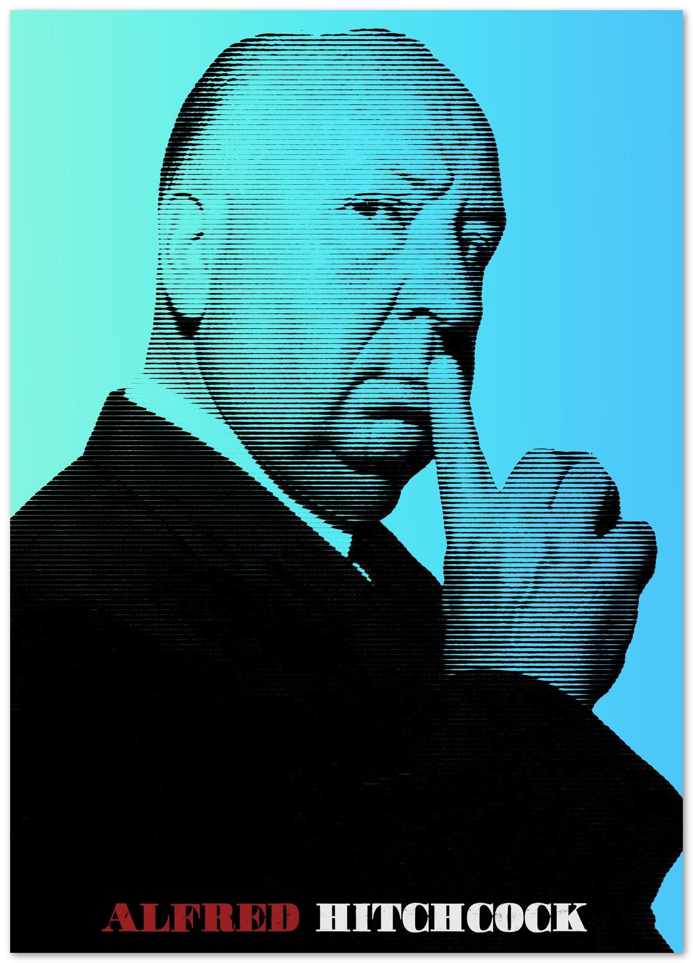 Alfred Hitchcock - @MovieArt