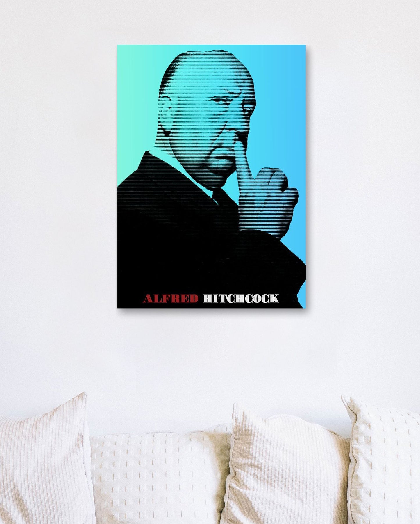 Alfred Hitchcock - @MovieArt